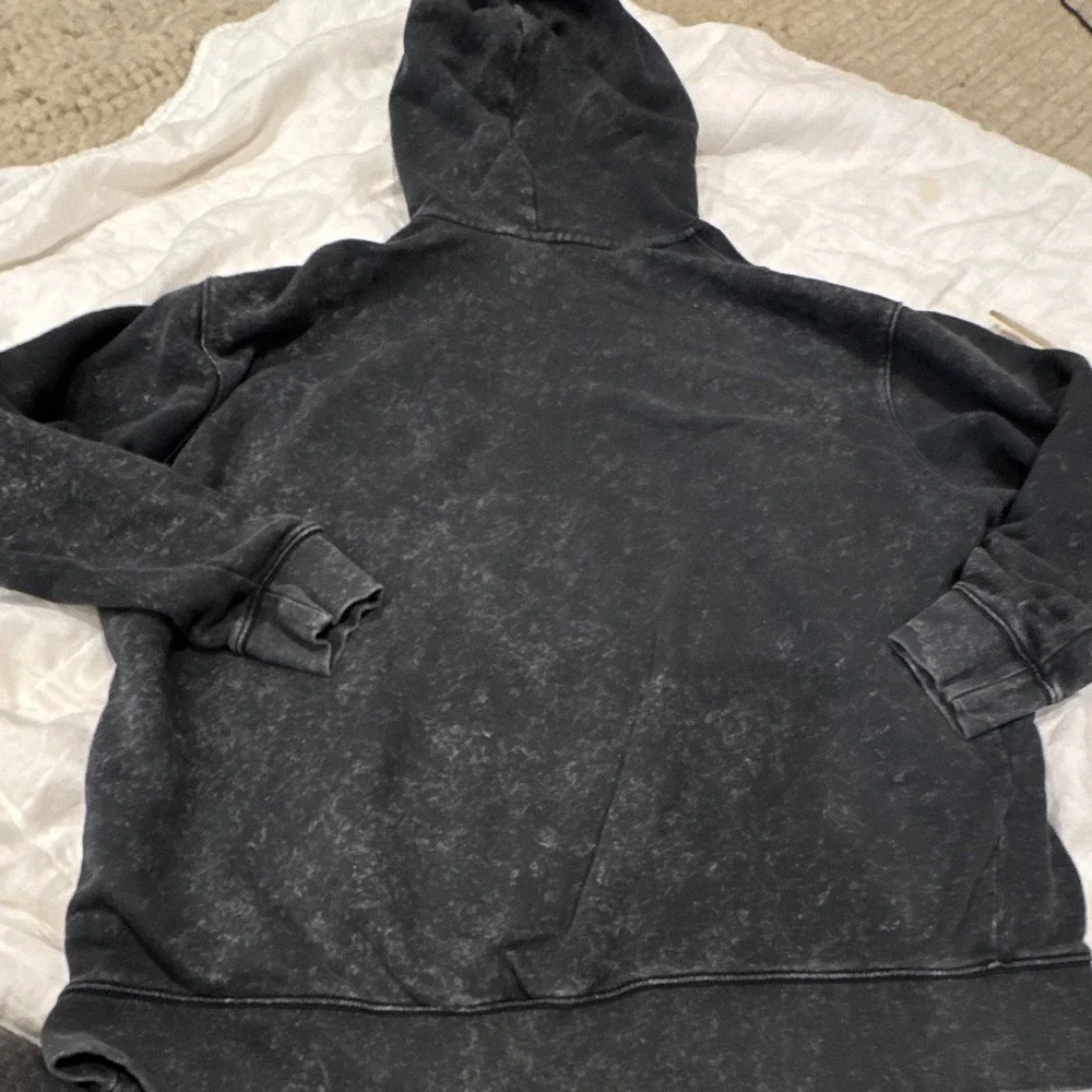 Nike Men's Black Pullover Hoodie XL Fleece Cotton Blend Logo Regular Fit